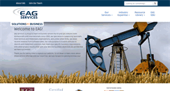Desktop Screenshot of eagservices.com