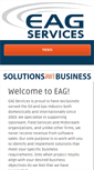 Mobile Screenshot of eagservices.com
